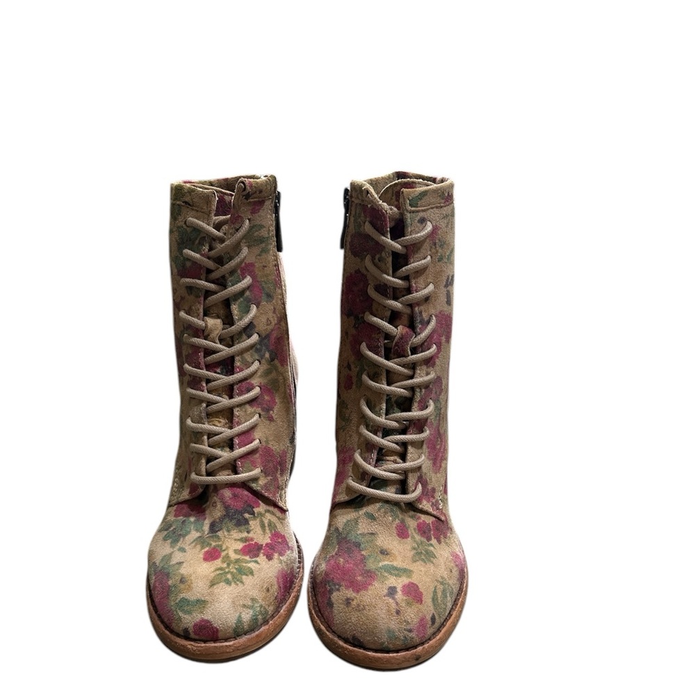 Patricia Nash Lace Up Boots - Picture 3 of 8